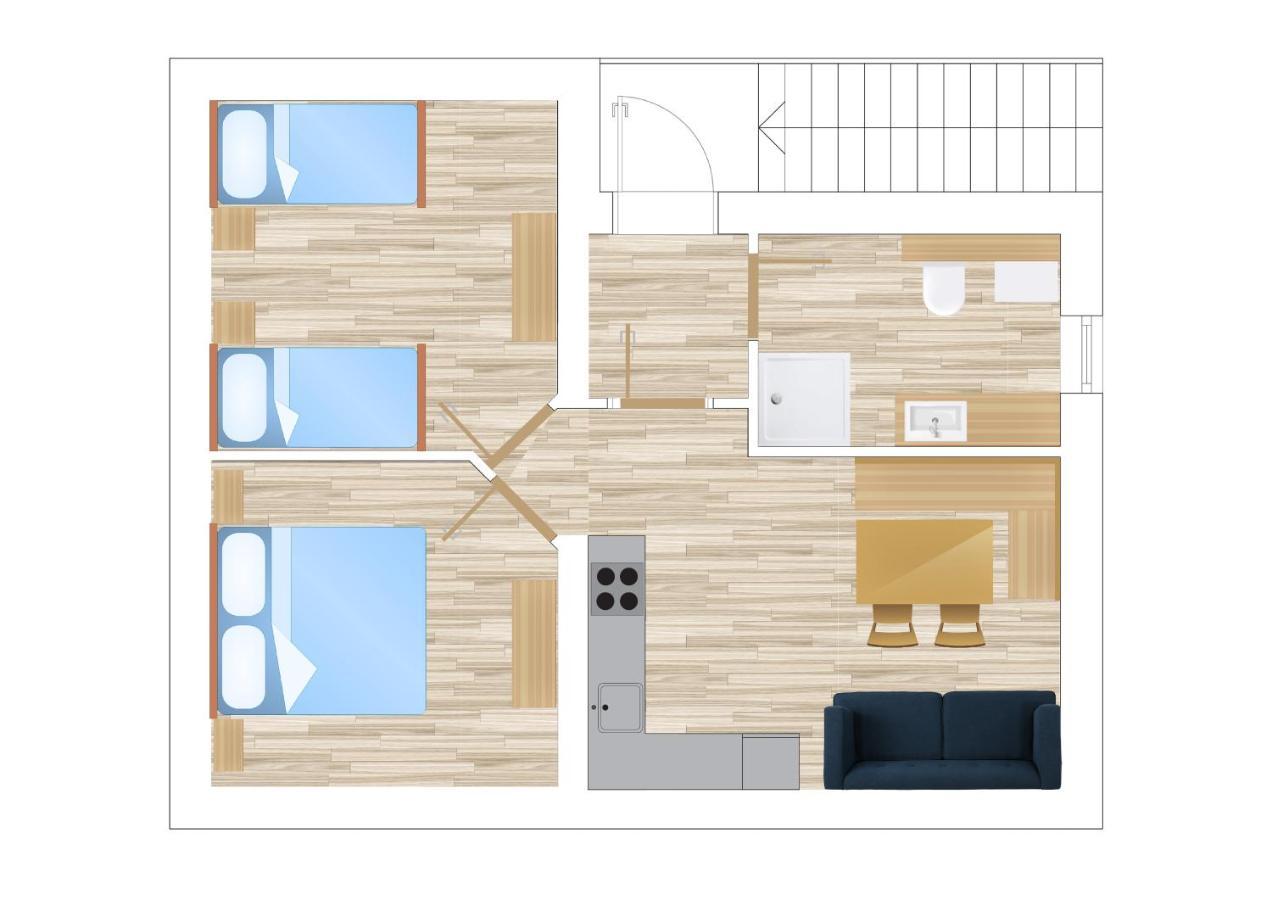 Apartma Ana Ida Srpenica エクステリア 写真